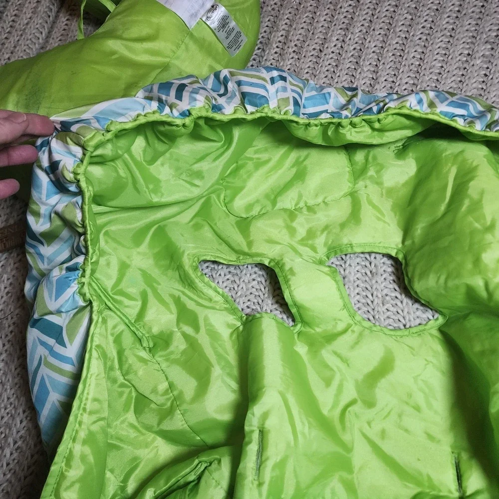 Summer 2 in 1 Grocery Cart Cover & Seat Positioner, Pillow Included Washable